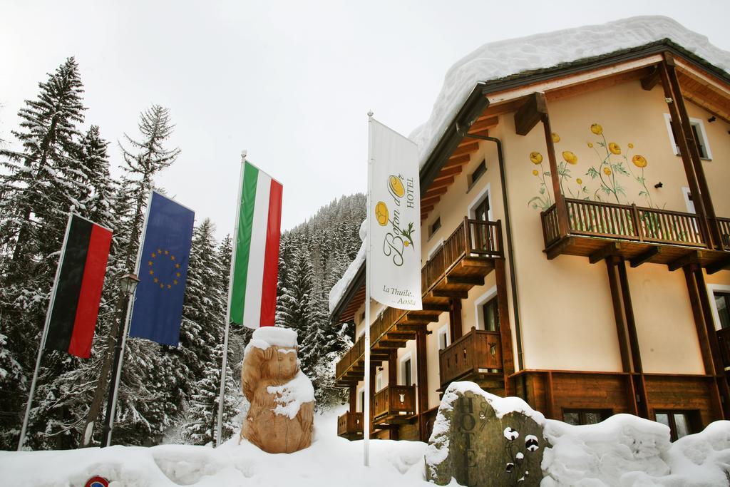 Hotel Boton D'Or & Wellness A La Thuile Bagian luar foto